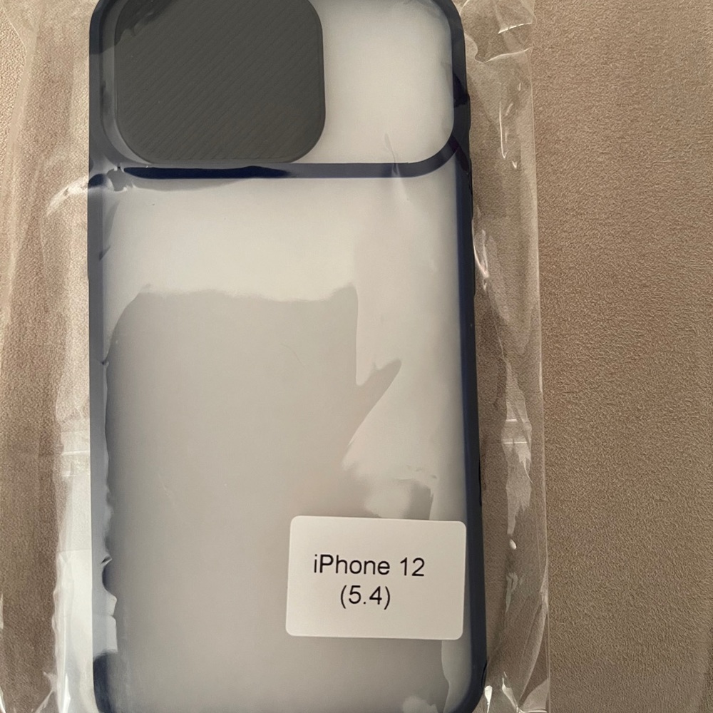 Navy blue iPhone 12 mini phone case